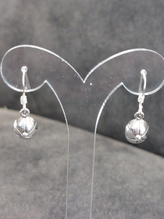 Horse Rider Helmet Earrings