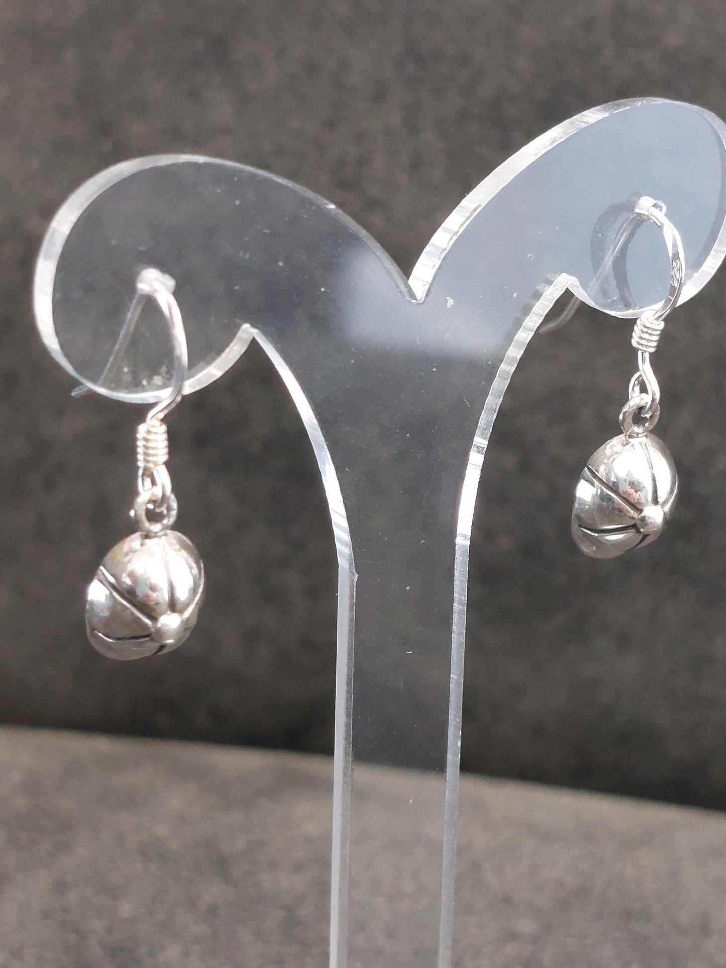 Horse Rider Helmet Earrings