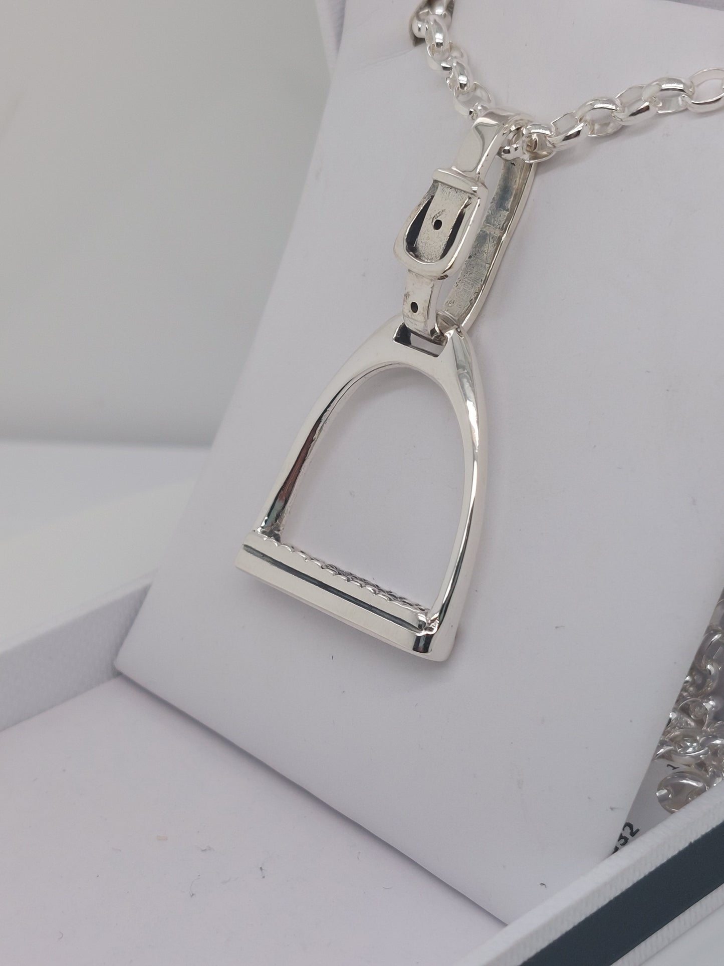 Large Horse Stirrup Pendant