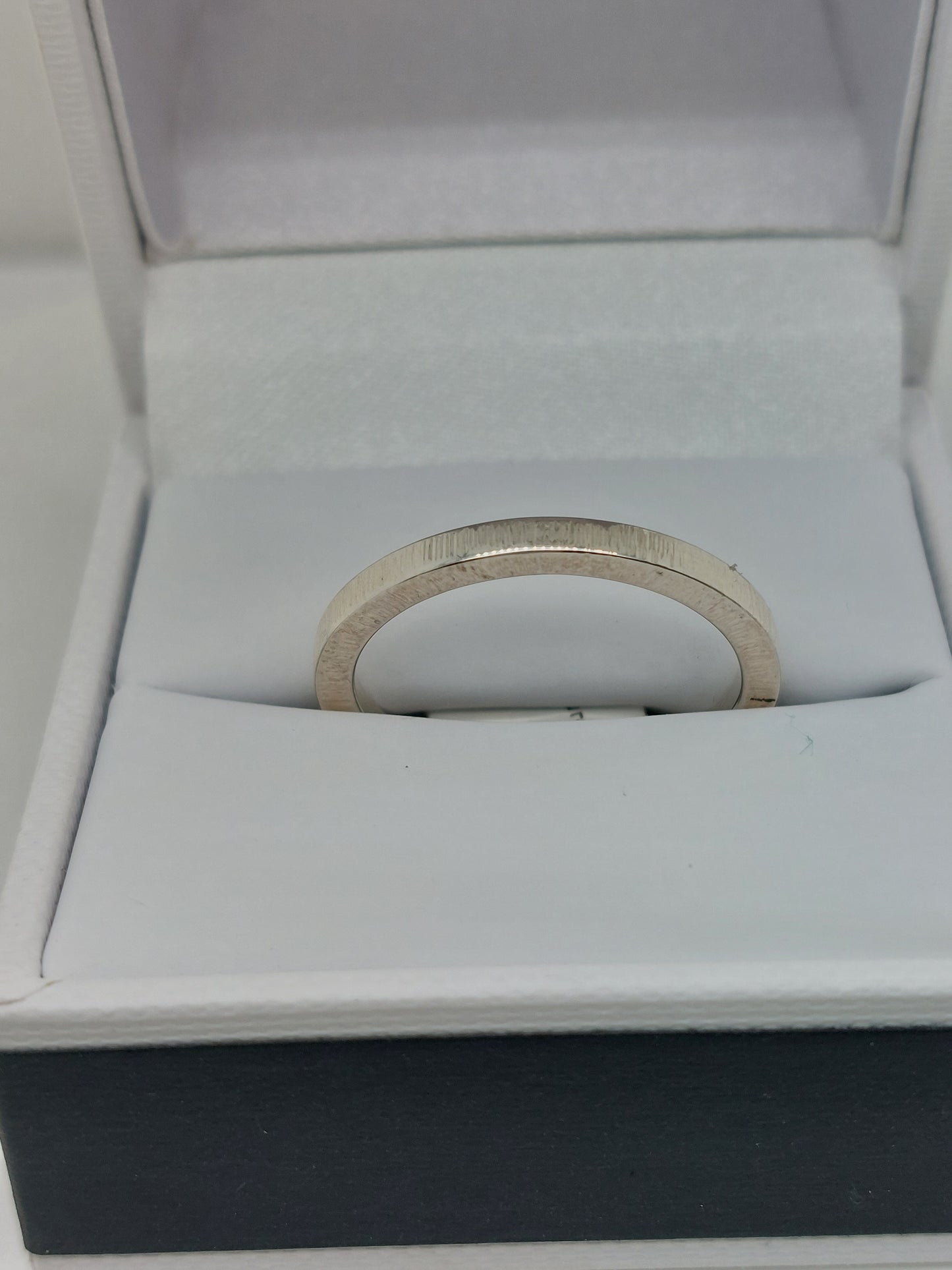 Line Textured Ring