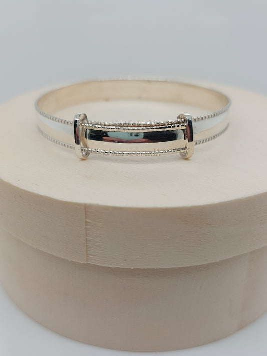 Child's Expandable Rope Edge Bangle