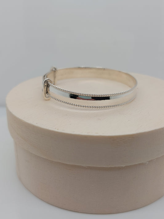 Child's Expandable Rope Edge Bangle