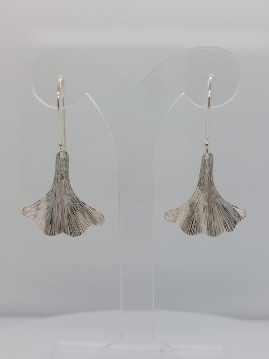 Gingko Leaf Drop Earring