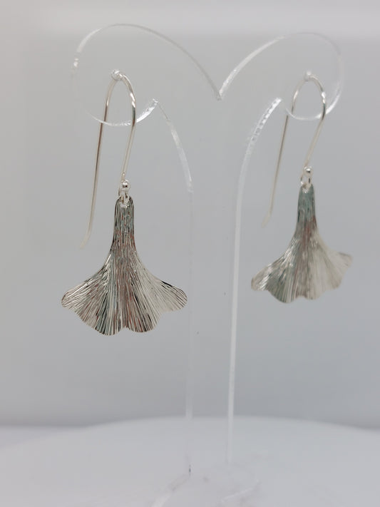 Gingko Leaf Drop Earring