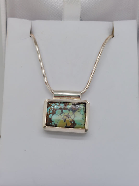 Turquoise Slider Pendant