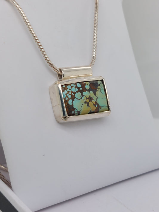 Turquoise Slider Pendant