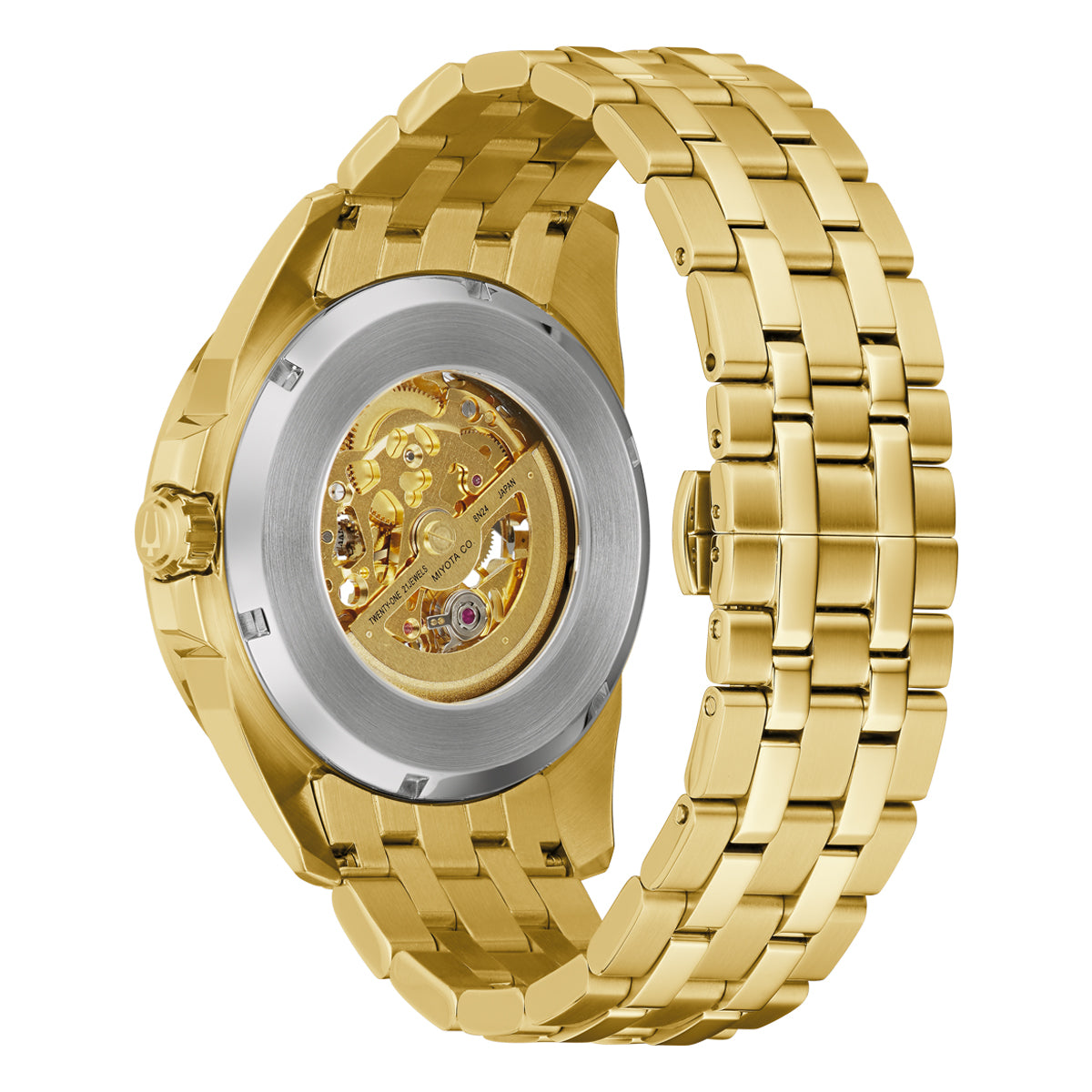 Bulova Gents Gold-Tone Sutton Classic Watch